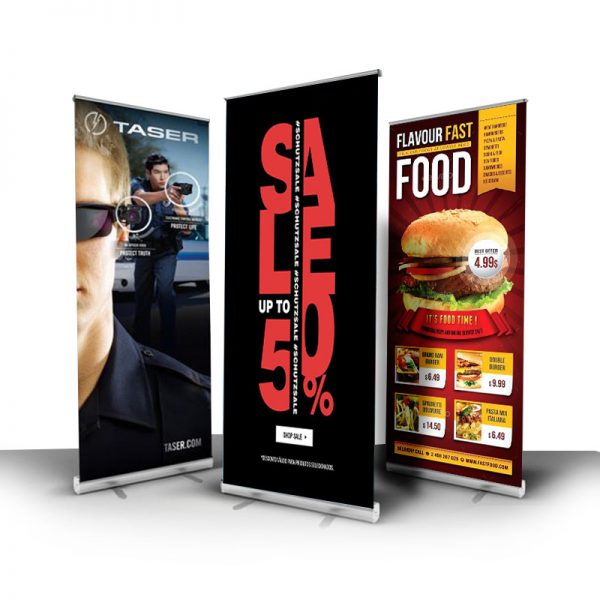 Double Foot Retractable Banners Davconn Signs Printing